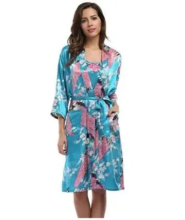 2019 Women Robe & Gown Sets Sexy Lace Sleep Lounge Pijama Long Sleeve Ladies Nightwear Bathrobe Night Dress With Chest Pads