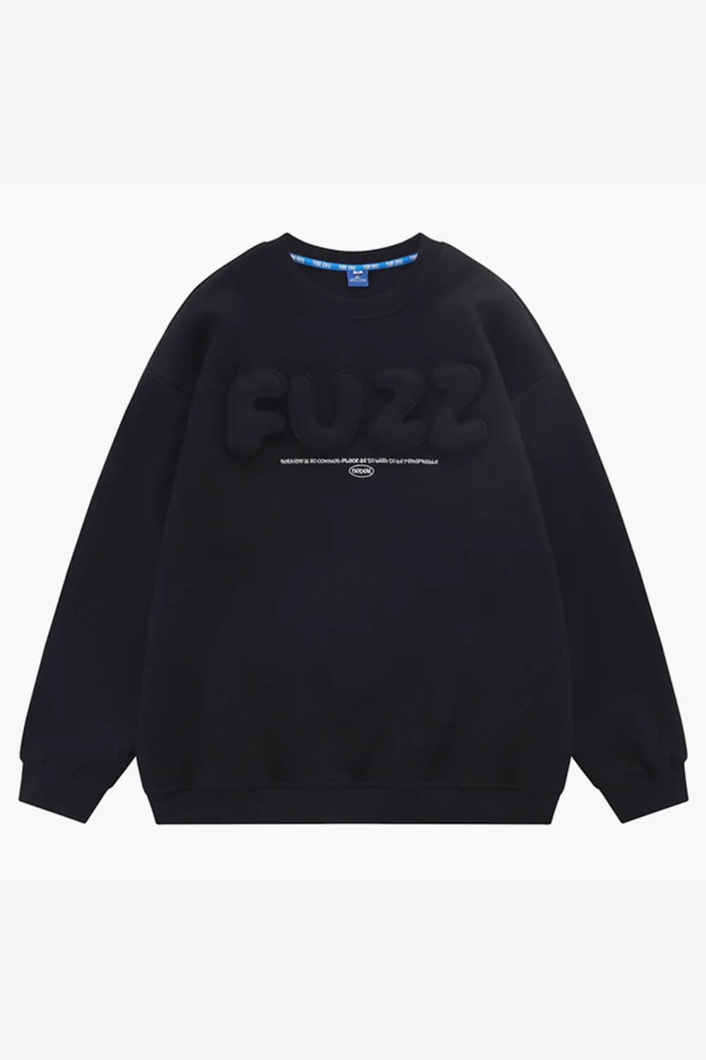 3D Letters Fuzz Pink Sweatshirt