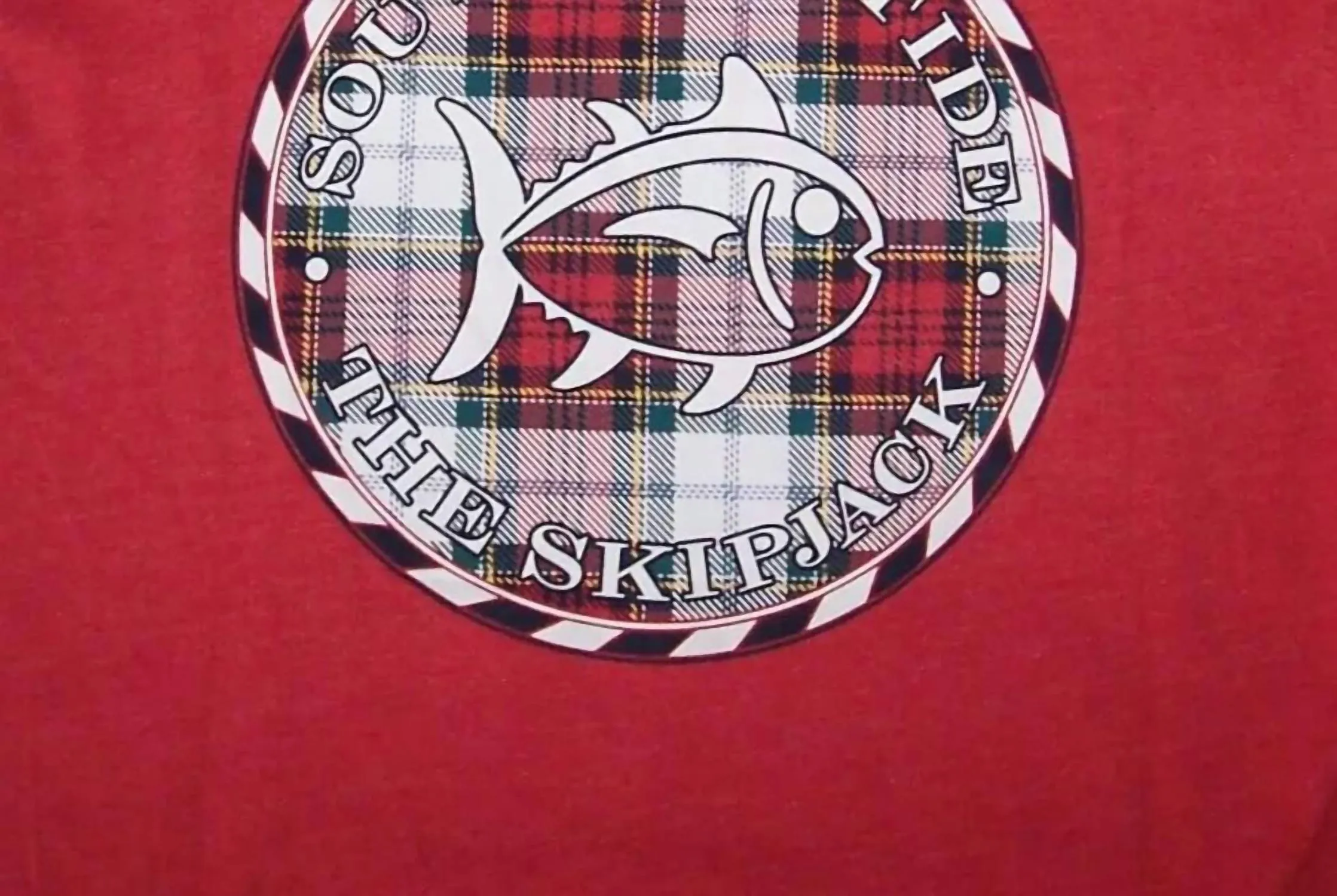 A Southern Lifestyle Co. - Long Sleeve Plaid Skipjack Tee