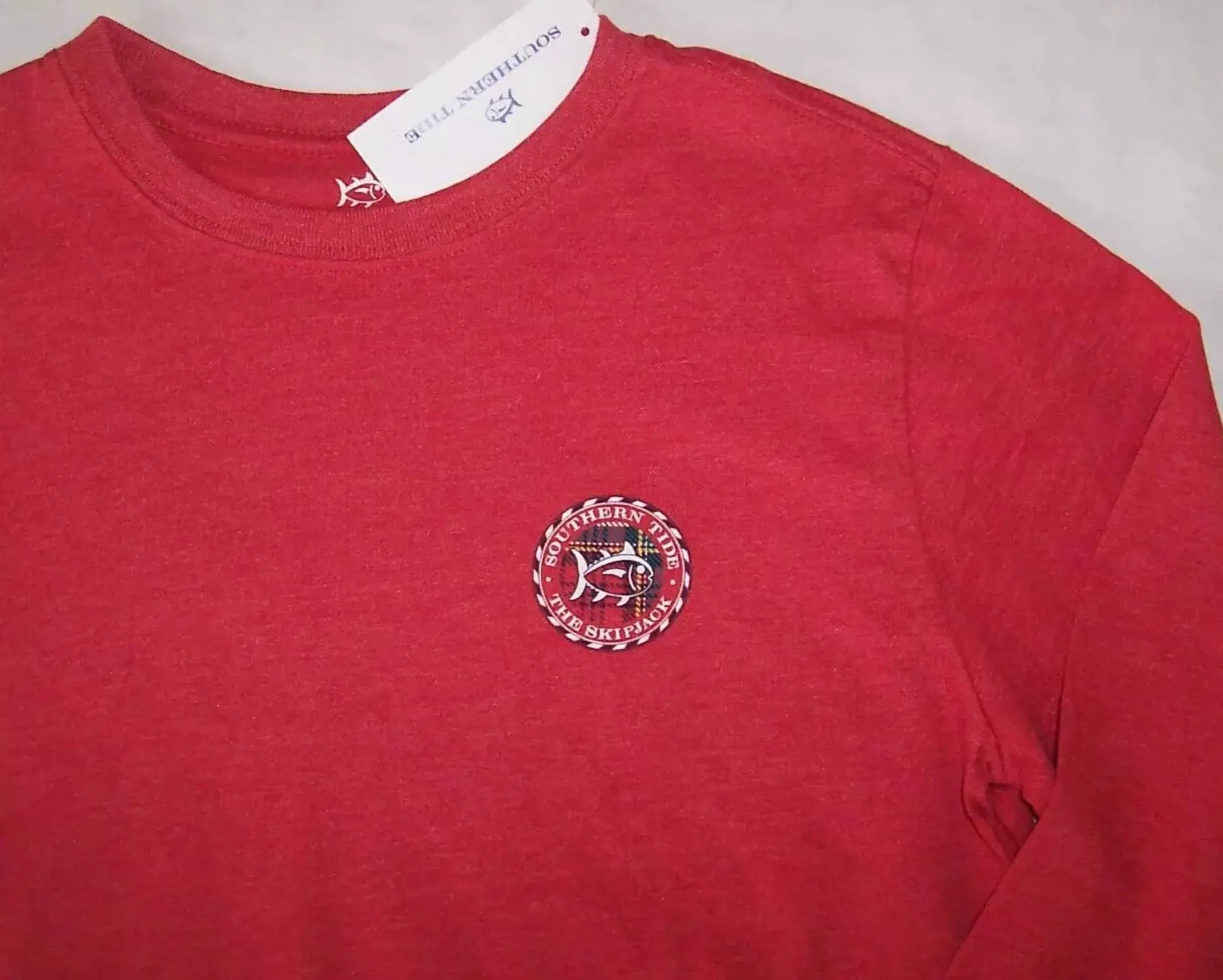 A Southern Lifestyle Co. - Long Sleeve Plaid Skipjack Tee