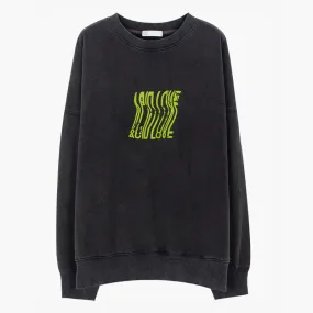 Acid Love Washed Gray Sweatshirt