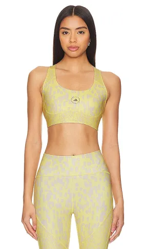 adidas by Stella McCartney True Purpose Training Sports Bra in Yellow