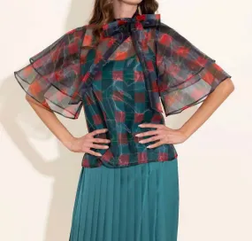 Alden Adair - Holiday Plaid Heddy Top