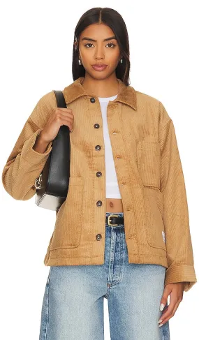 ALPHA INDUSTRIES Chore Coat in Brown
