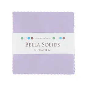 Bella Solids Charm Pack Lilac