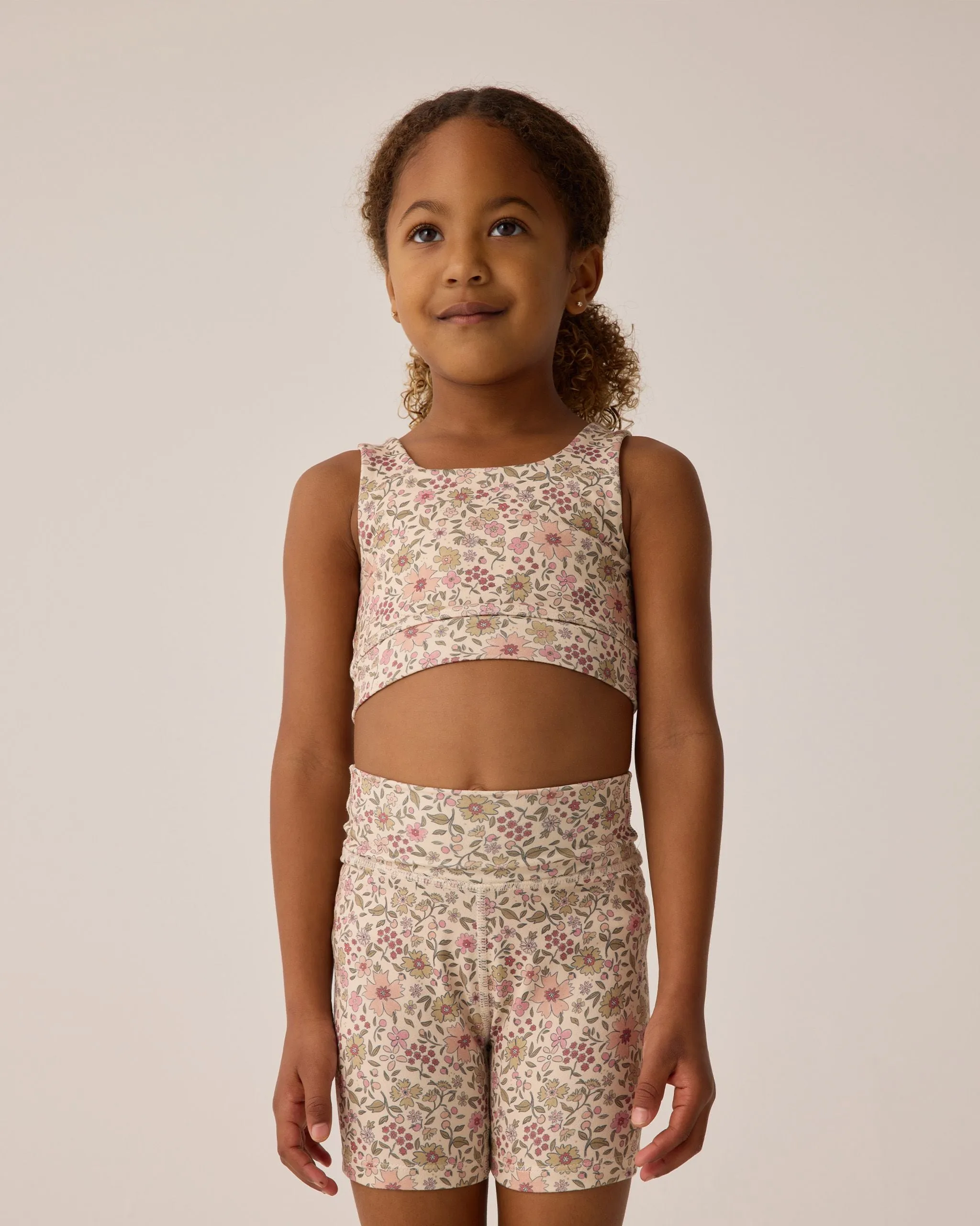 Bike Short -Pink Gardenia