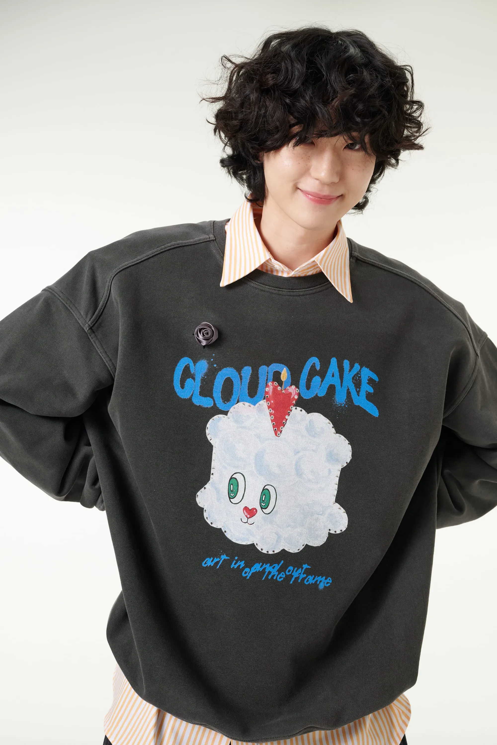 [CLOUD CAKE] Fashion Cloud Cake Sweatshirts Casual Tops Unisex