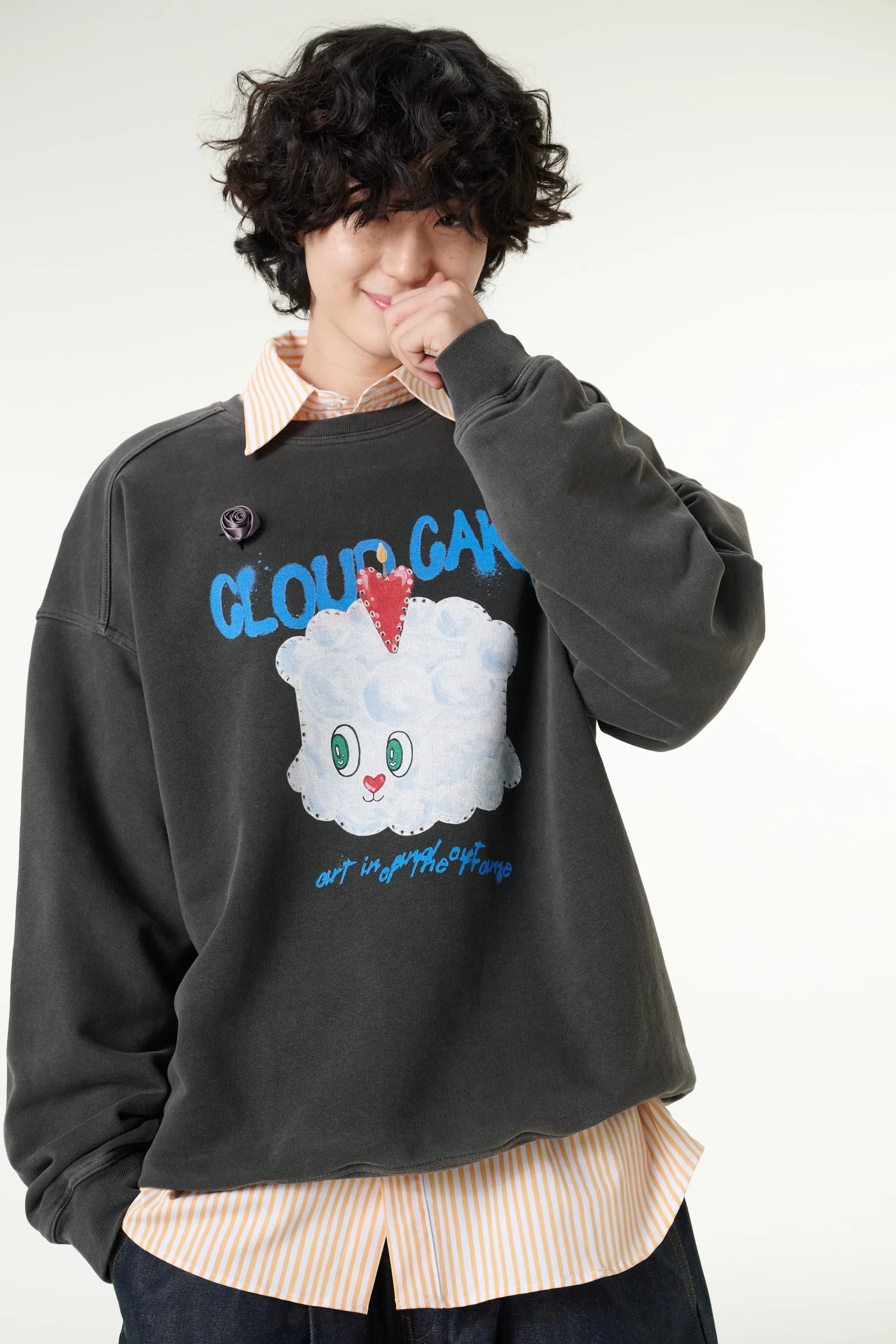 [CLOUD CAKE] Fashion Cloud Cake Sweatshirts Casual Tops Unisex
