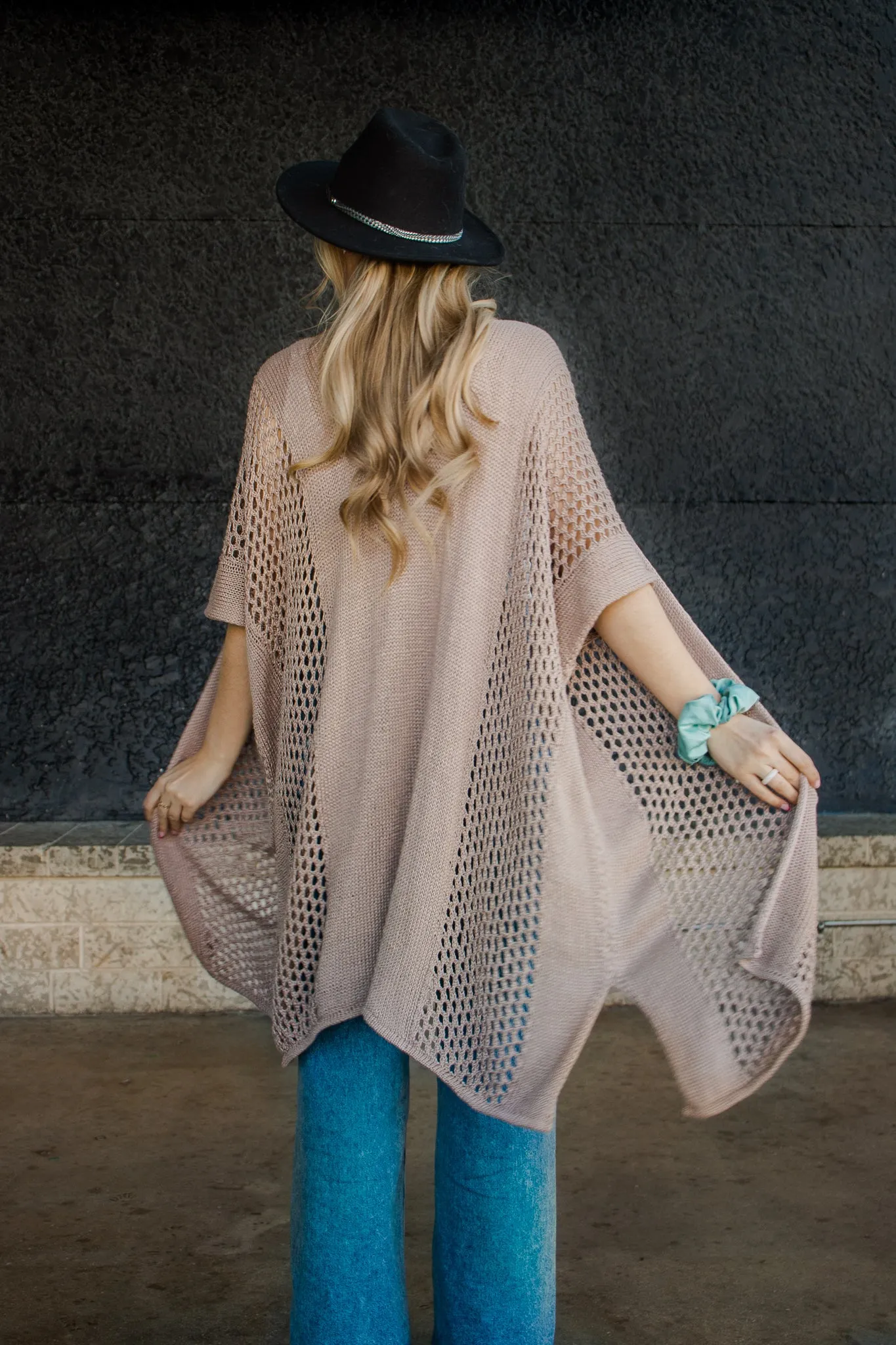 Coastline Cover-Up Knitting Pattern