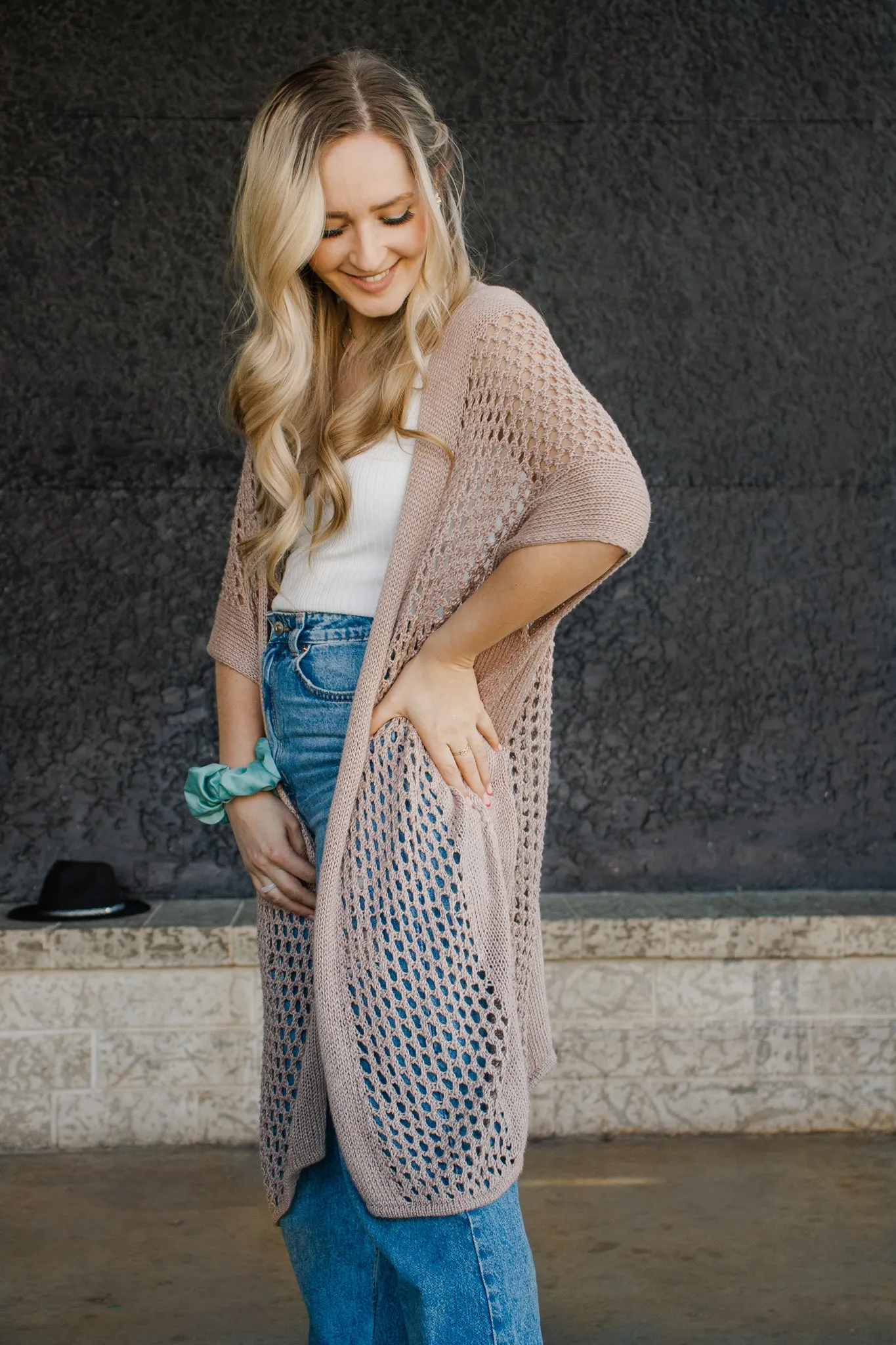 Coastline Cover-Up Knitting Pattern