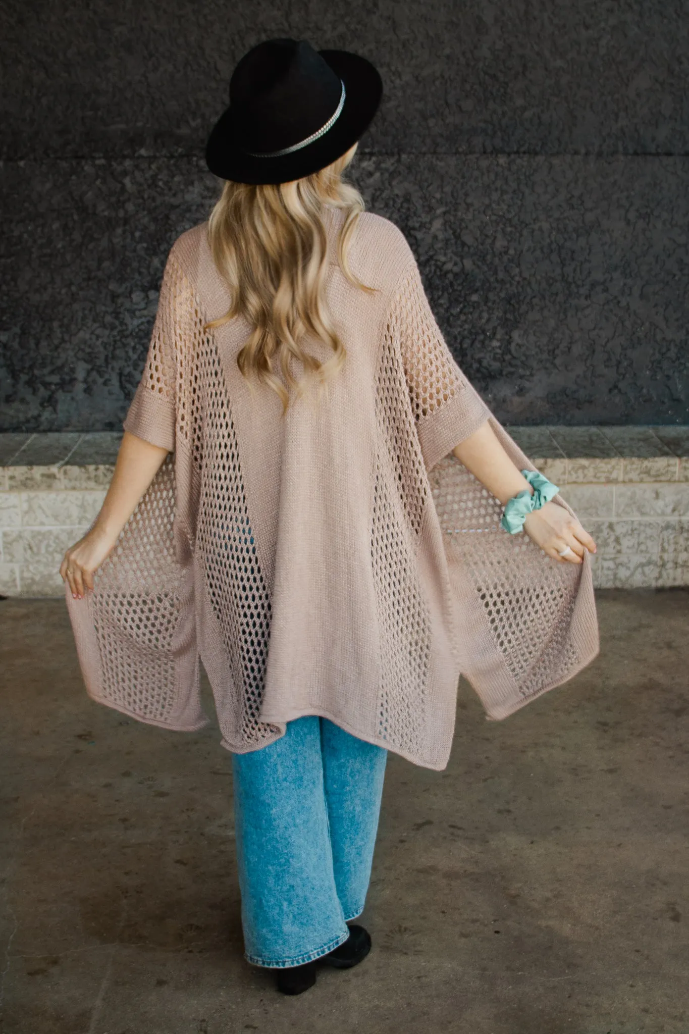 Coastline Cover-Up Knitting Pattern