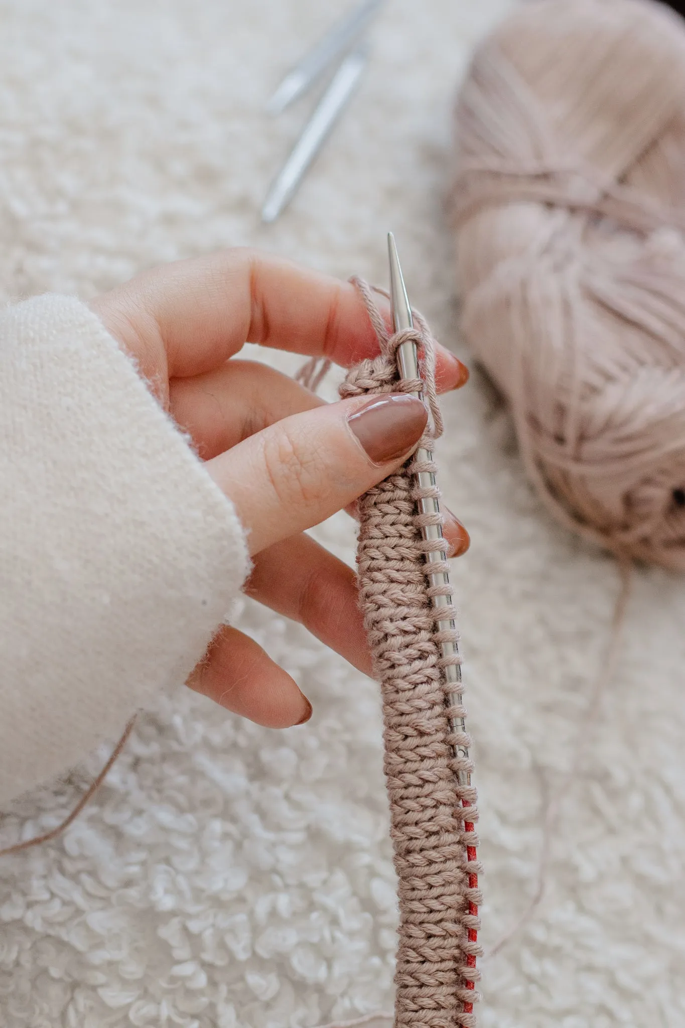 Coastline Cover-Up Knitting Pattern
