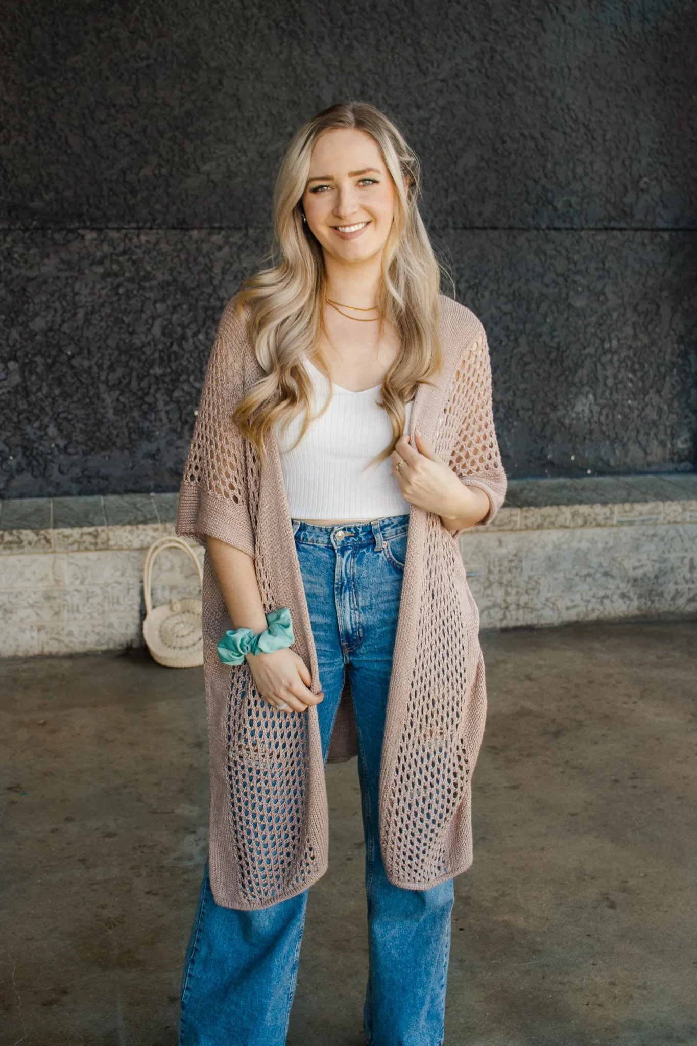 Coastline Cover-Up Knitting Pattern