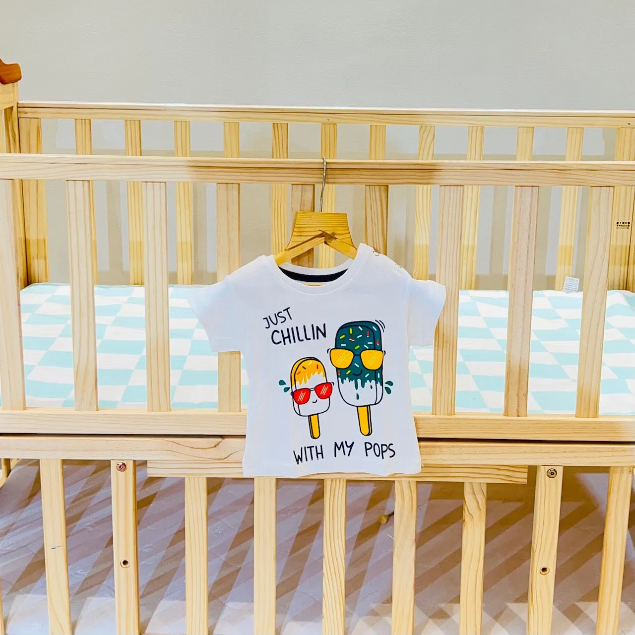 Fareto Baby Boy's & Baby Girl's Half Sleeves T-Shirt | Daily Wear T-Shirts(Pack of 6)(0- 4 Months)