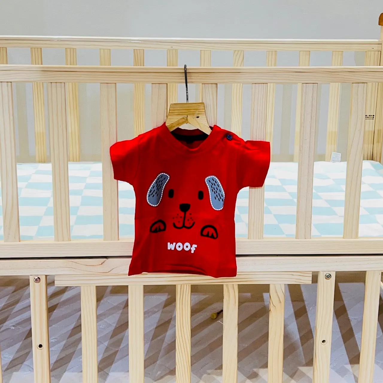 Fareto Baby Boy's & Baby Girl's Half Sleeves T-Shirt | Daily Wear T-Shirts(Pack of 6)(0- 4 Months)