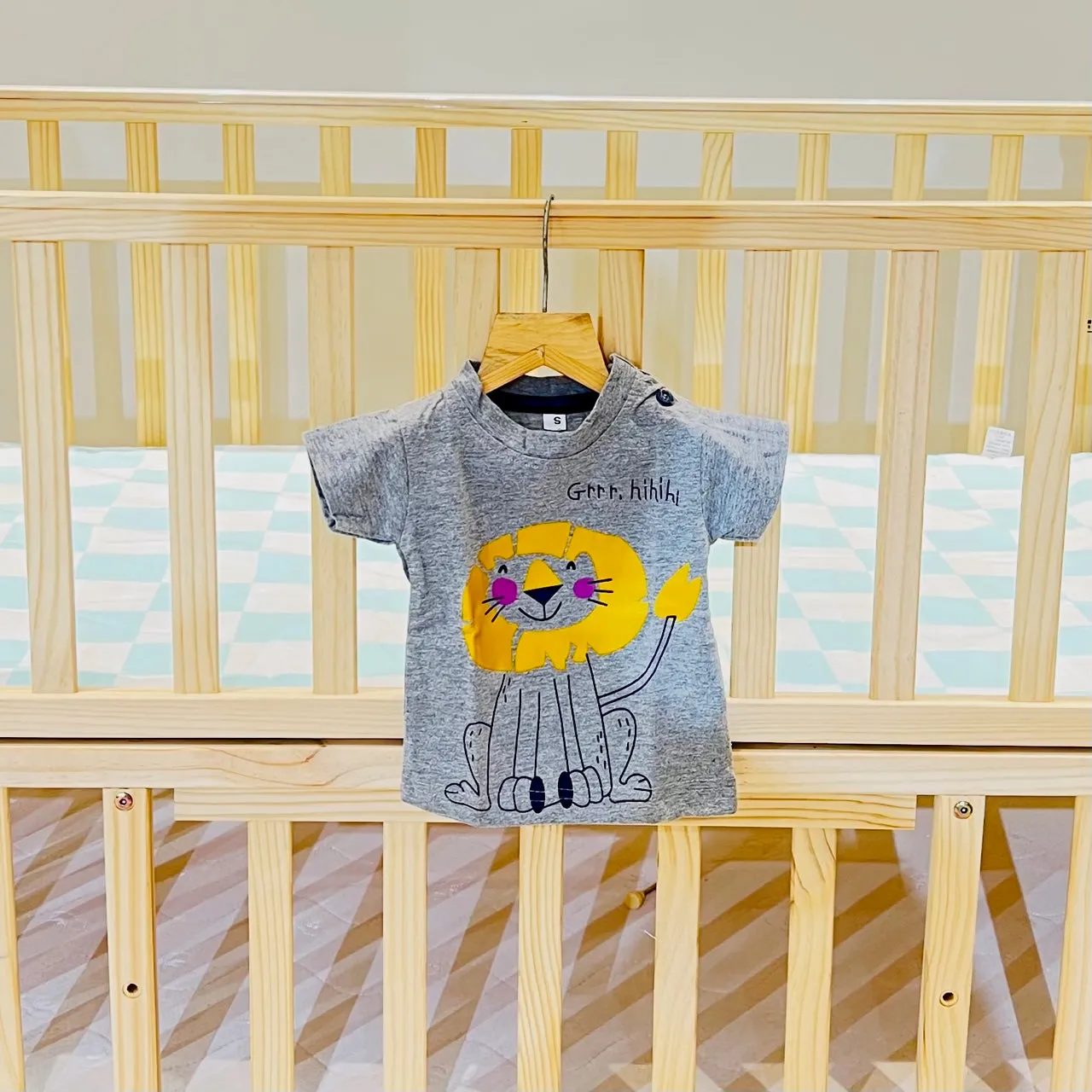 Fareto Baby Boy's & Baby Girl's Half Sleeves T-Shirt | Daily Wear T-Shirts(Pack of 6)(0- 4 Months)