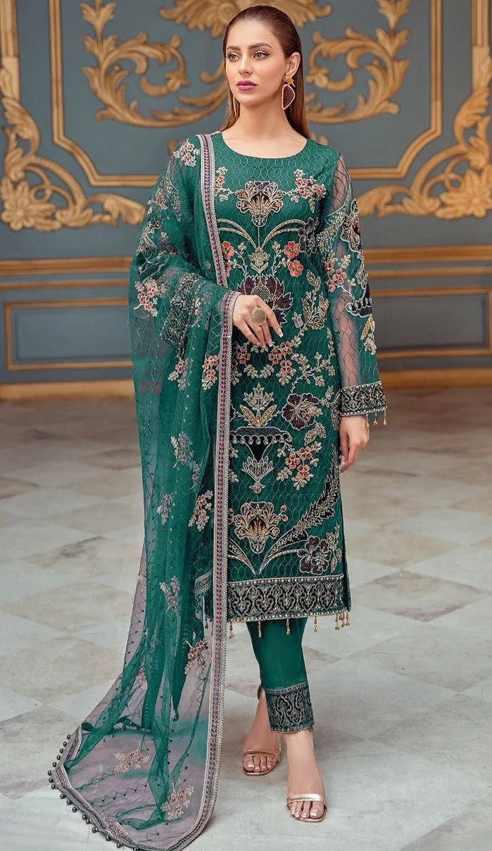 FEPIC ROSEMEEN D.NO-5200 DESIGNER SUIT