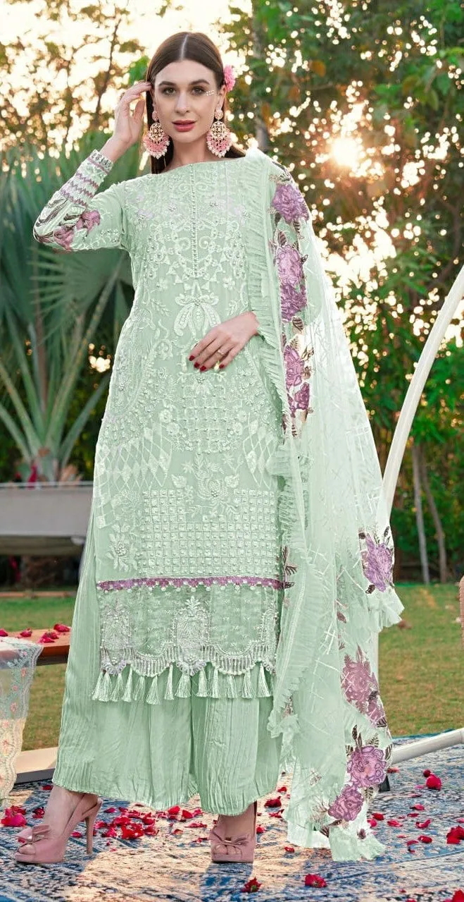 FEPIC ROSEMEEN D.NO C-1169 DESIGNER SUIT