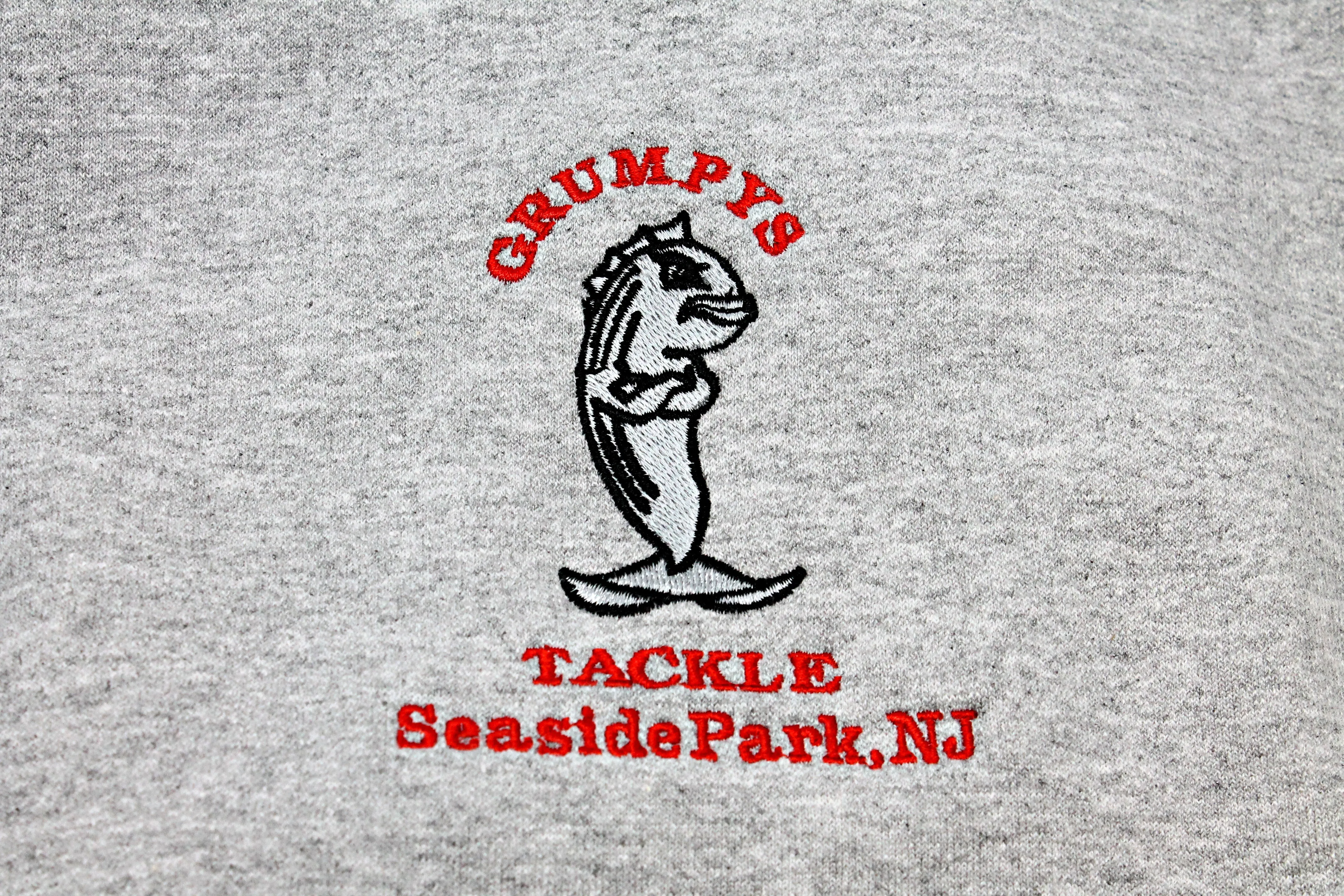 Grumpys Embroidered Hoodie Sweatshirt