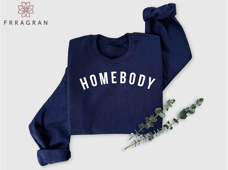 Homebody Casual Crewneck Sweatshirt