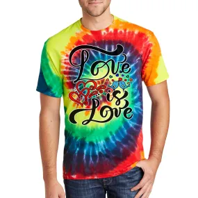 Love is Love LGBTQ Rainbow Pride shirt, Tie-Dye Shirt and Hoodie