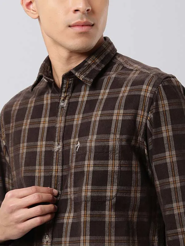 Men Checked Full Sleeve Cotton Shirt