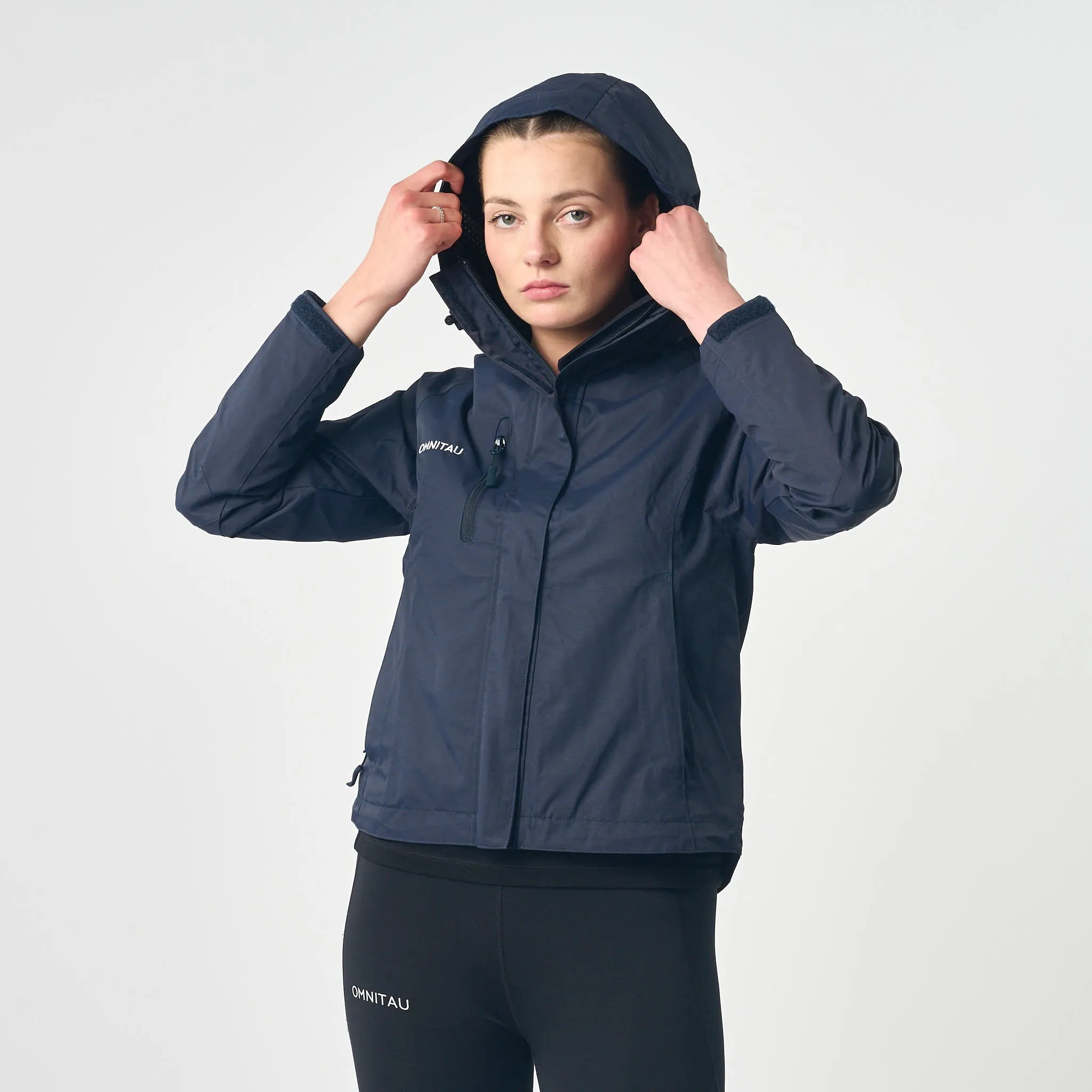 Omnitau Women's Team Sports Breathable Sideline Jacket - Navy