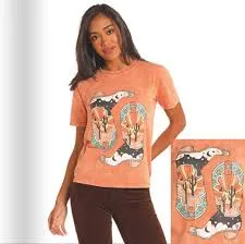 Rock & Roll Denim Women's Boot Graphic Tee