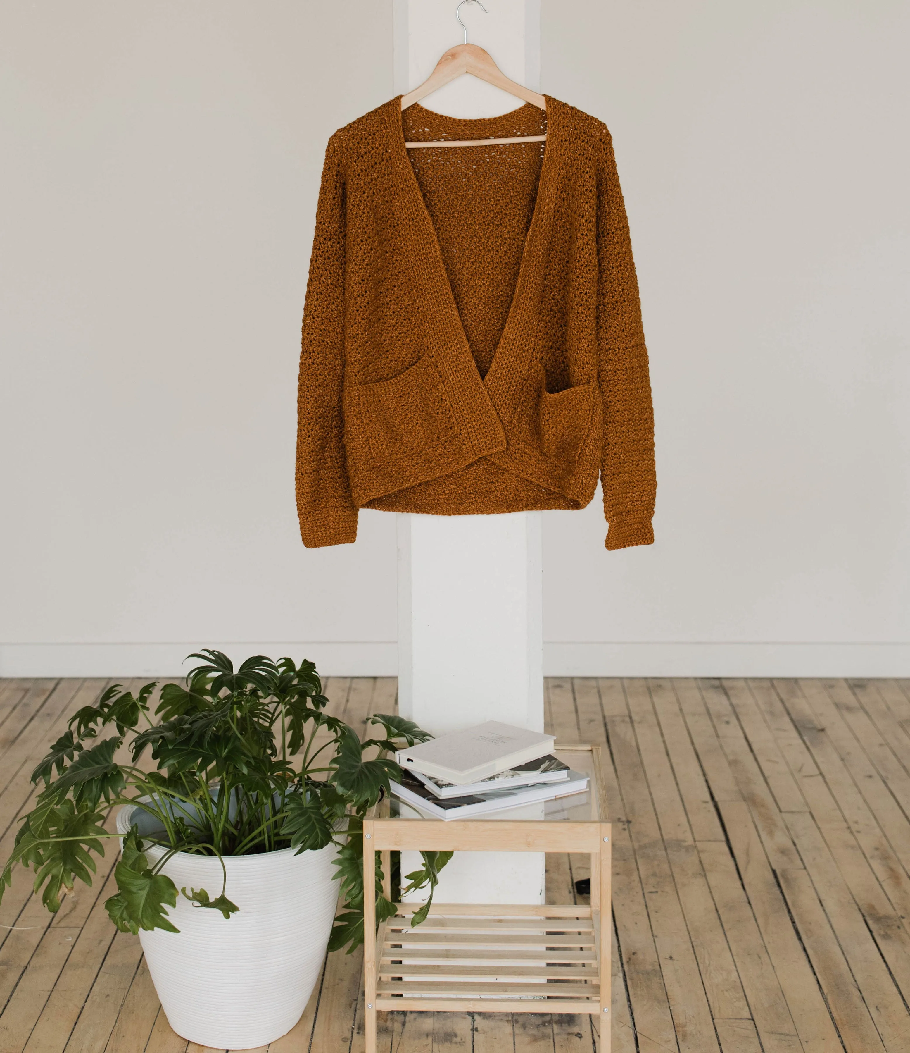 Rosebud Cardigan Crochet Pattern
