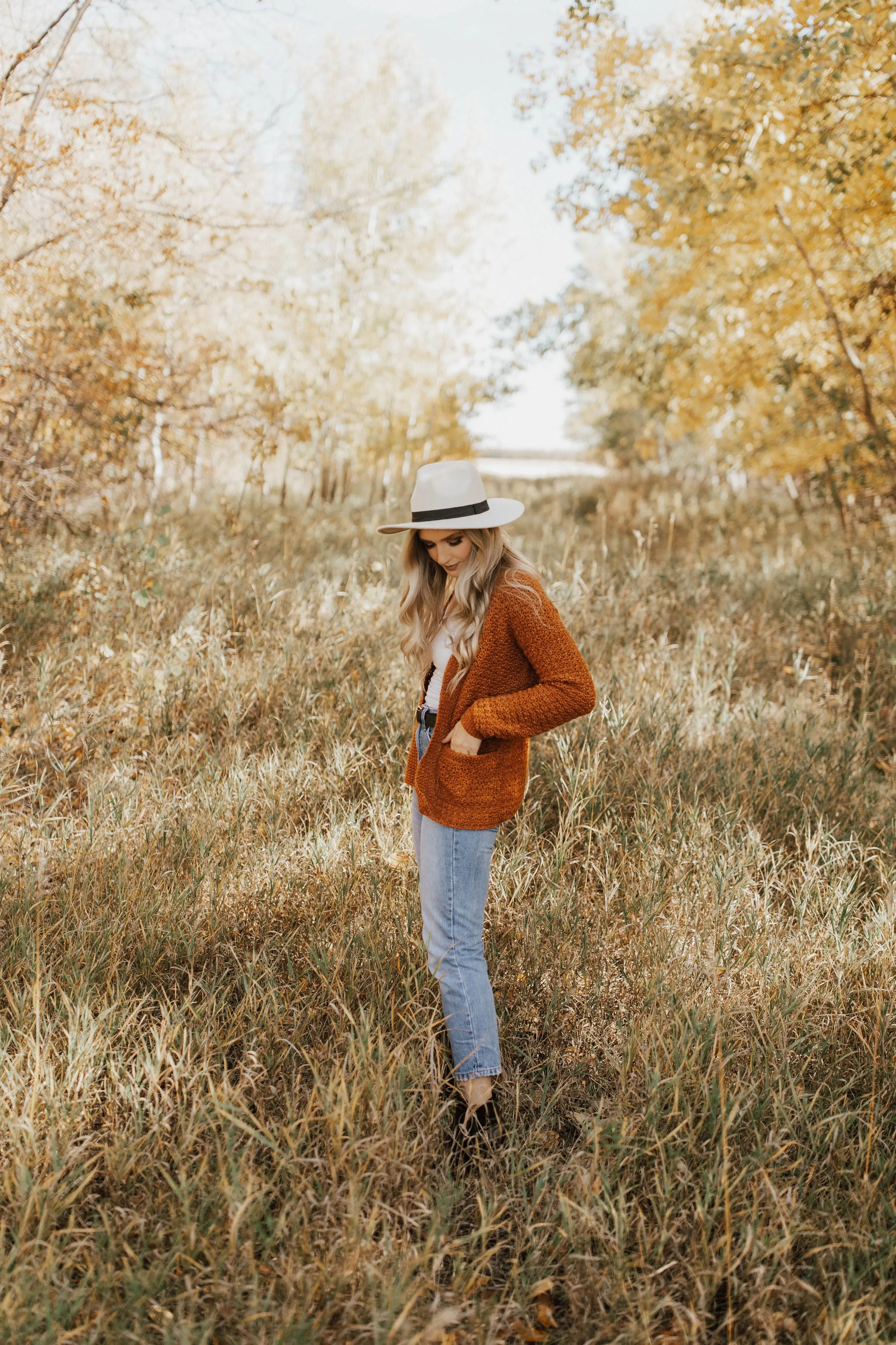 Rosebud Cardigan Crochet Pattern