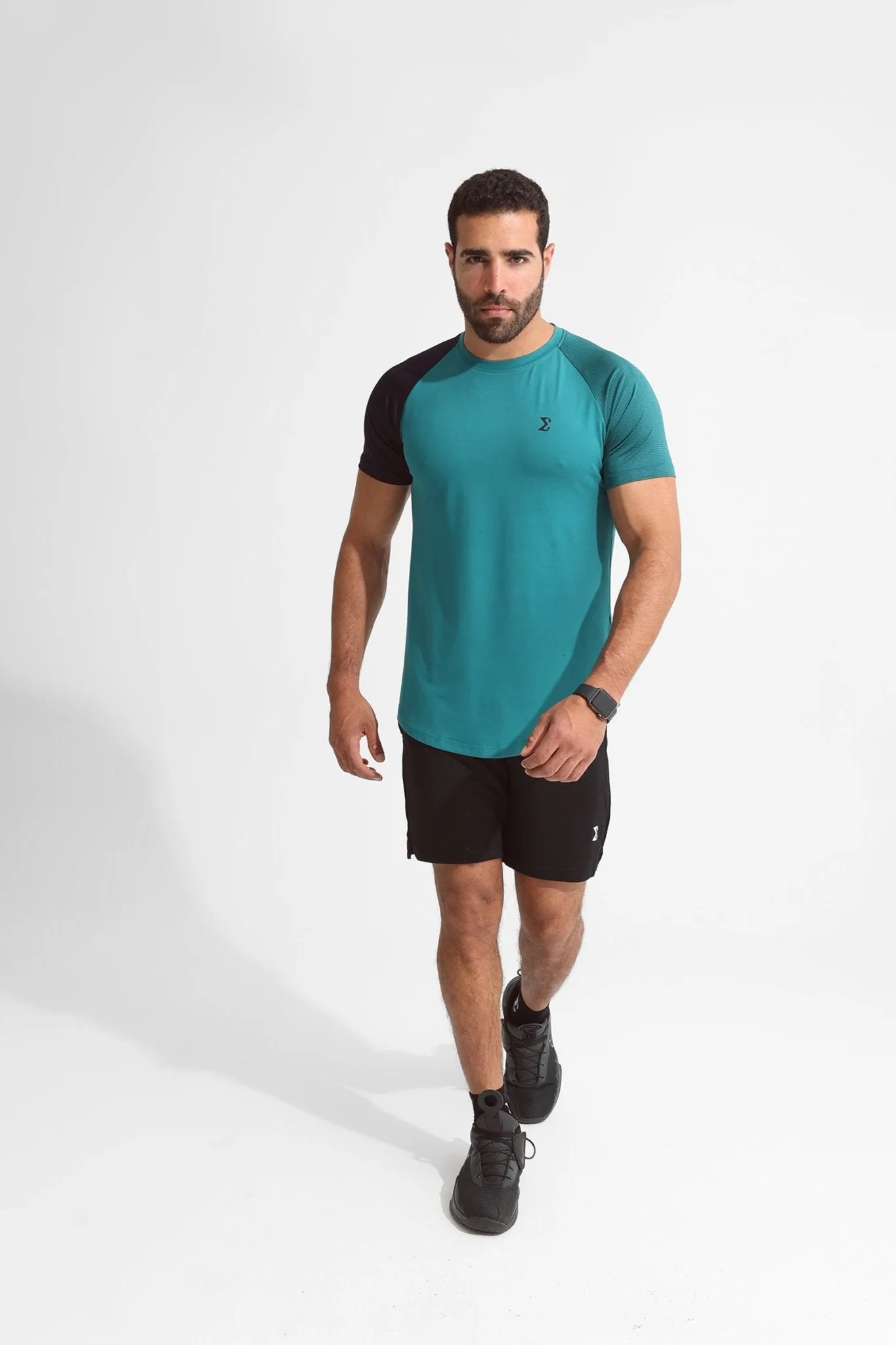 Shaded Spruce Basic Raglan Tee
