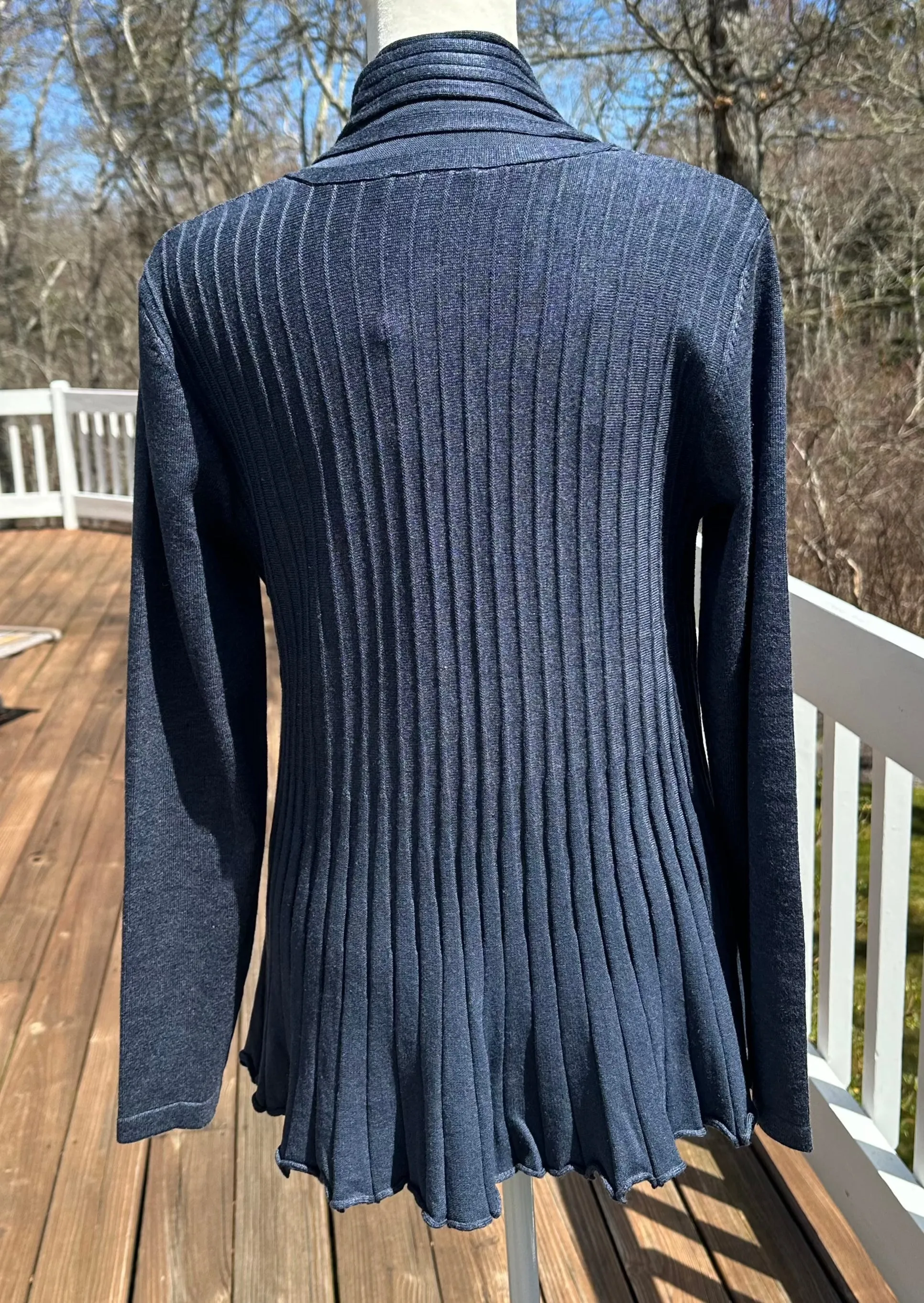 Sunday Ribbed Cardigan Sweater