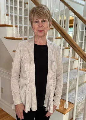 Sunday Ribbed Cardigan Sweater