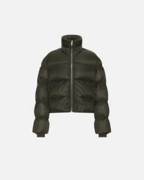 Woven Down Jacket Turtle Forest