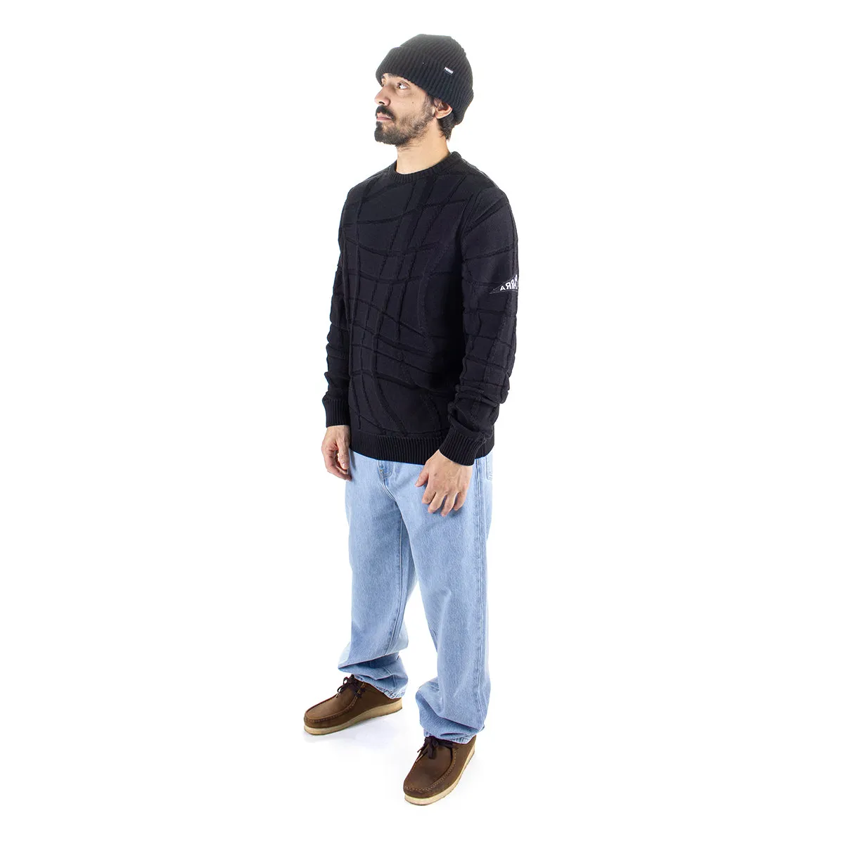 Your Boring Abstract Village Knitted Pullover